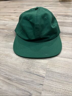 Green Unbranded Classic 6-Panel Cap